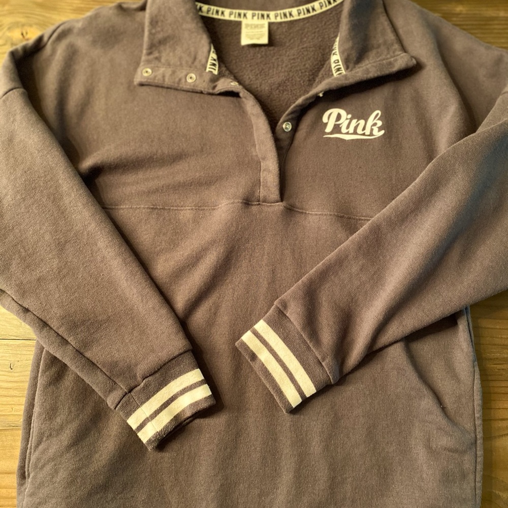 Victoria’s Secret Pink Gray Sweatshirt